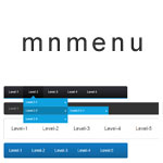 Mnmenu - Create dropdown menus from 'ul' lists
