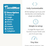 ScrollNav - Auto builds scrolling navigation menus
