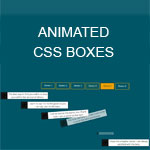 Animated CSS Boxes