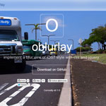 Oblurlay - Implement a blur view of iOS7 style