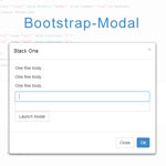 jQuery Responsive Bootstrap Modal