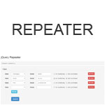 jQuery Repeater - Create a repeatable group of input elements