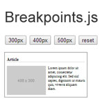 Breakpoints.js -  Makes modular responsive design