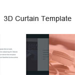 3D Curtain Template