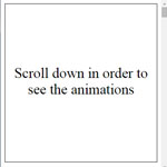 jqScrollAnim - Trigger animations with the vertical scroll