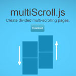 MultiScroll.js - Create divided multi-scrolling pages