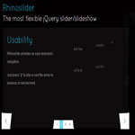 Rhinoslider - flexible jQuery slider