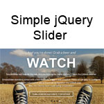 Simple jQuery slider