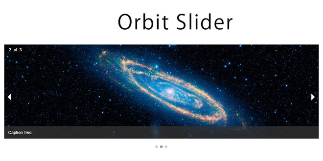 Orbit - An easy, powerful, responsive image slider