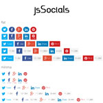 jsSocials - Social Network Sharing Plugin