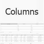 Columns - Search, sort, and paginate your JSON data
