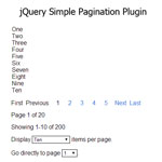 jQuery Simple Pagination