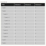 jQuery Tbl Tree - Making hierarchical tree from HTML tables