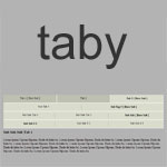 Taby - CSS3 Nested Tab Menu Plugin