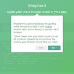 Shepherd - Guide your users through a tour