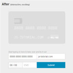 Card - Make your credit card form better