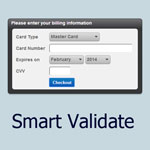 Smart Validate - jQuery credit card validation plugin