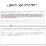 jQuery Spellchecker - Check the spelling of text
