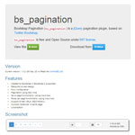 Bootstrap Pagination