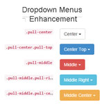 Bootstrap Dropdown Menus Enhancement