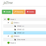 jsTree - Provides interactive trees