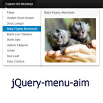 jQuery menu-aim
