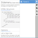 Slidemenu - Side menus with style