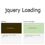 jQuery Loading - Easily add and manipulate loading states