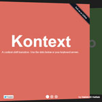 Kontext - A context-shift transition inspired by iOS