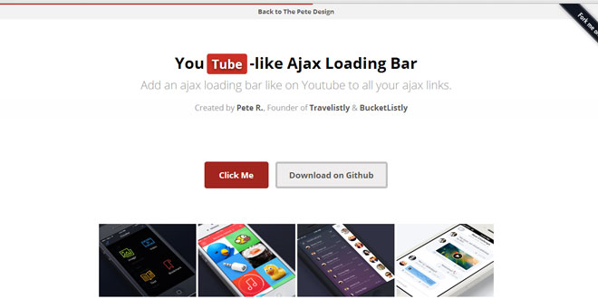 Loading Bar -  Add a Youtube-like loading bar