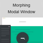 Morphing Modal Window