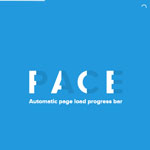 Pace - Automatic page load progress bar