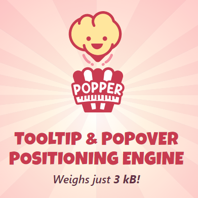 Popper - Tooltip & popover positioning engine
