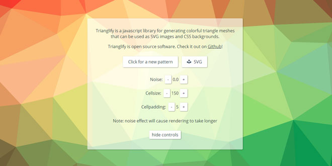 Download Js Tutorial Trianglify Low Poly Style Background Generator