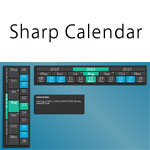jQuery Sharp calendar pluggin