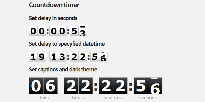 TimeTo  - Timer countdown digital clock