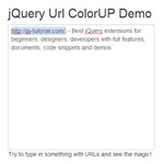 jQuery URL ColorUP