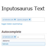 Inputosaurus Text -  A jQuery UI widget