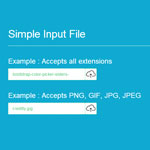 Simple File Input - Customise your input files