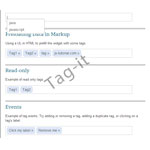 jquery Tag-it - Simple and configurable tag editing