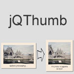 jQThumb - Create thumbnails from images proportionally