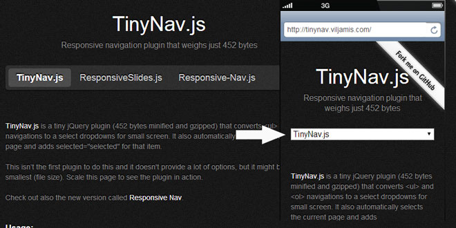 TinyNav.js