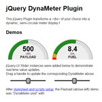 jQuery DynaMeter Plugin