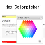 jQuery Hex Colorpicker