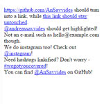 Linky - Linkify URLs, mentions & hashtags