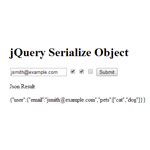 Serialize Object - Converts HTML form into JavaScript object
