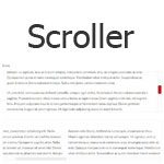 Scroller - Replacing browser scrollbars