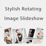Stylish Rotating Image Slideshow