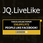 JQ.LiveLike – Facebook Like Counter plugin