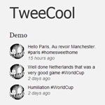 TweeCool - Display your Twitter feed on your website